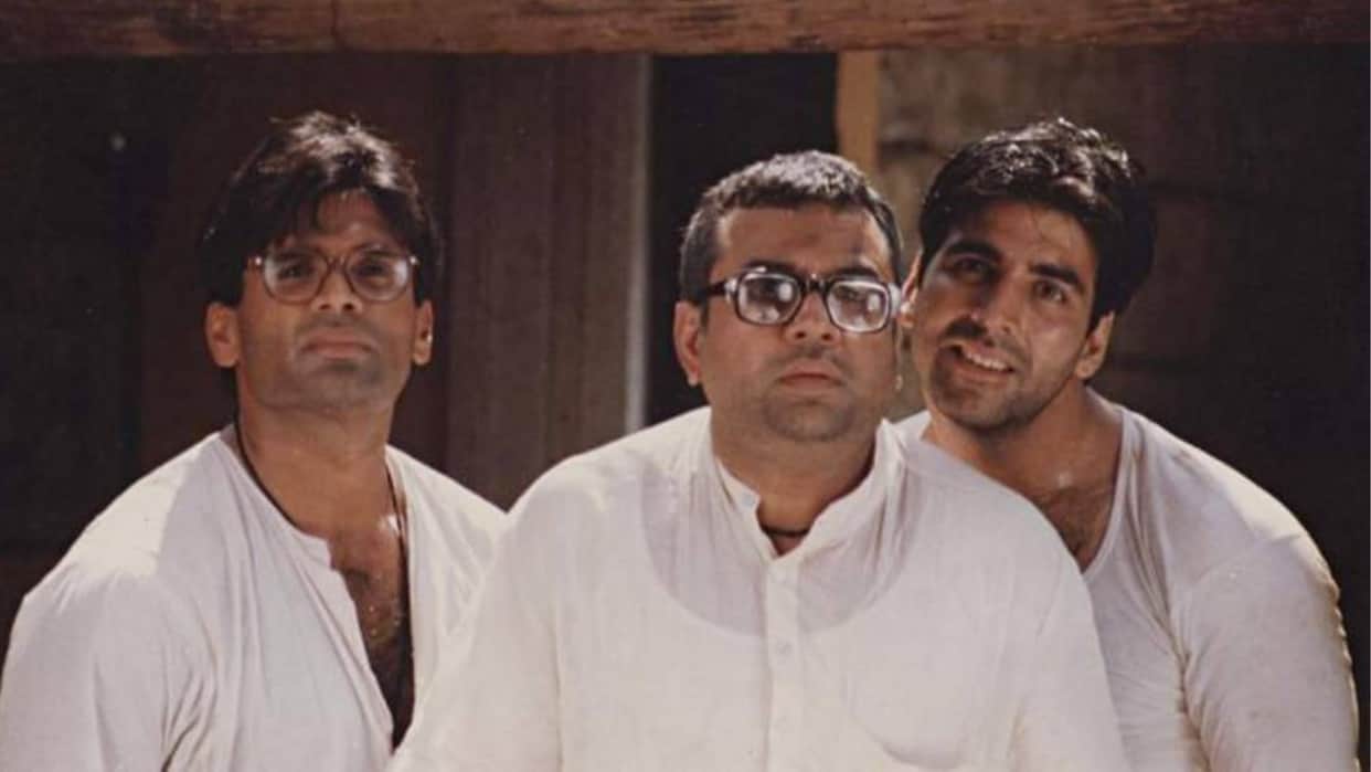 Hera Pheri 3 shooting starts Akshay Kumar Paresh Rawal Suniel Shetty Kartik Aaryan is out after Shehzada flop