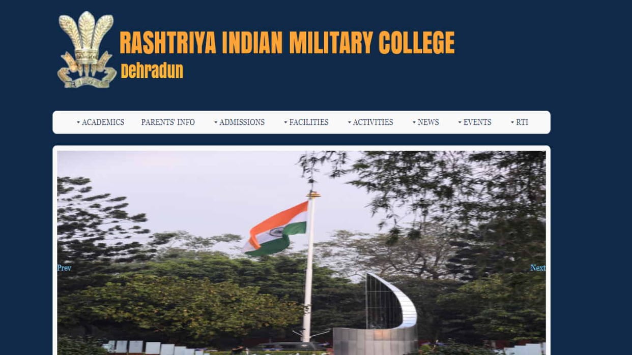 Application till April 15 for admission in RIMC Dehradun