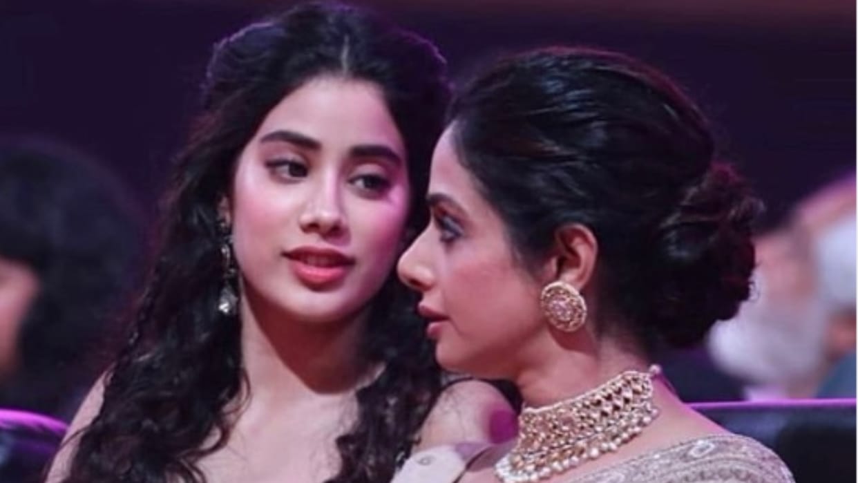 janhvi kapoor Boney Kapoor Share A Photo of remembering Sridevi on Instagram