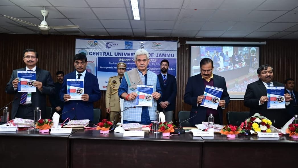 Jammu Kashmir lg manoj sinha said People life and progress of region depends on health environment