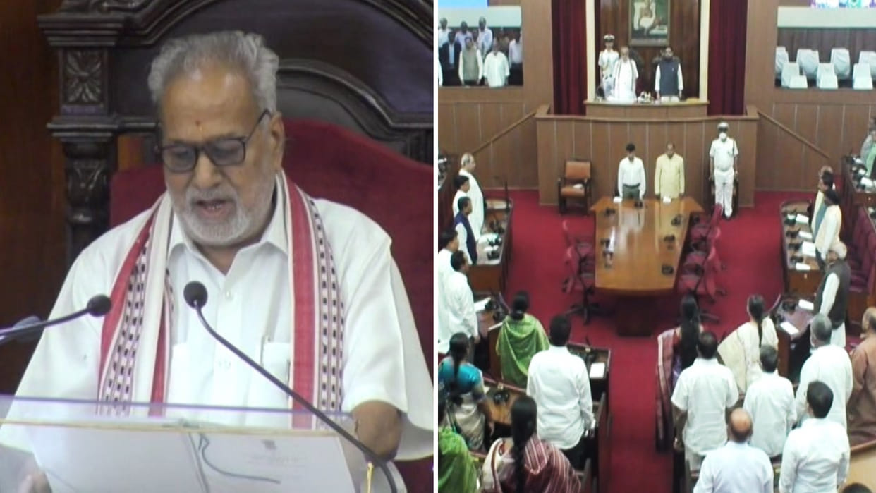 Opposition BJP and Cong boycott Odisha Governors address to Assembly