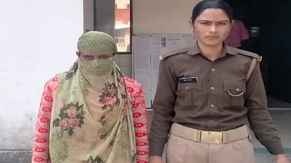Woman accused of killing man along with husband arrested in Greater Noida