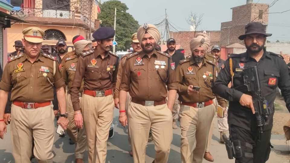 Police conducted search operation against drugs across Punjab