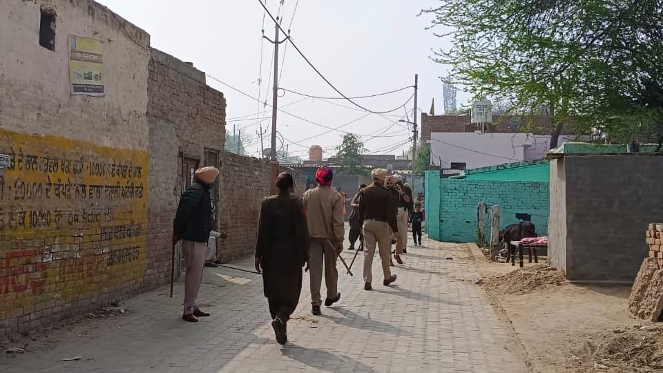 Punjab Police Search Operation Against Drugs in Many States