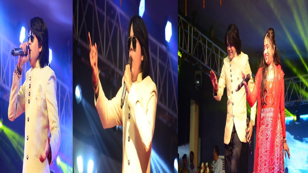 CG singer Nitin Dubey melodious songs perform on Pali Festival 2023