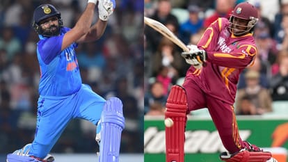 Rohit Sharma 30 sixes away from leading the list of most sixes in international cricket behind Chris Gayle