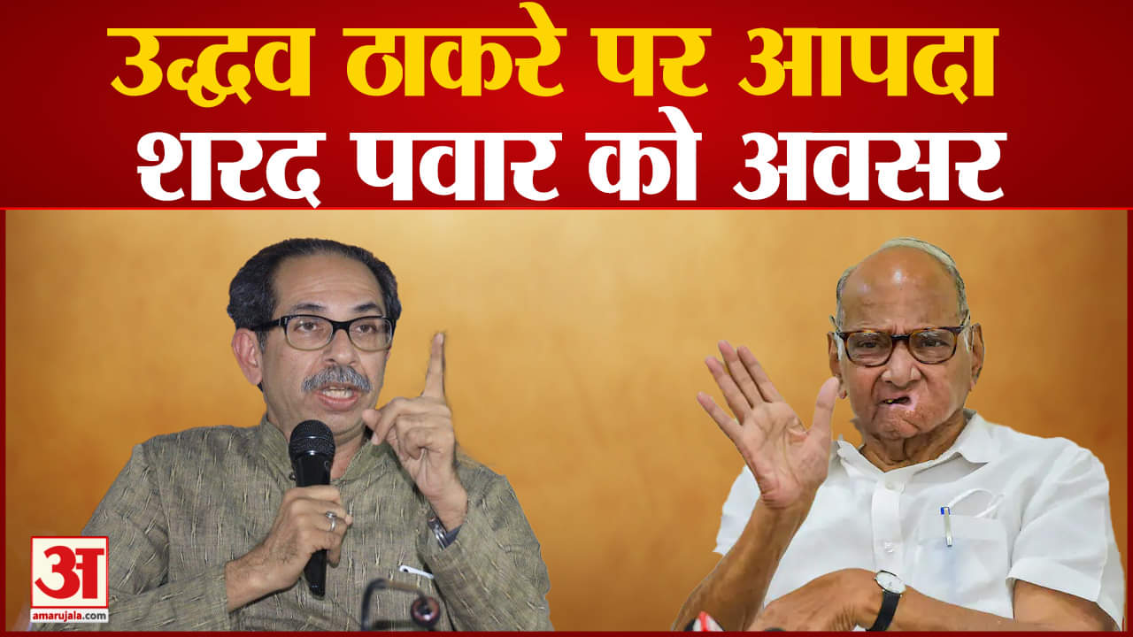 उद्धव ठाकरे और शरद पवार