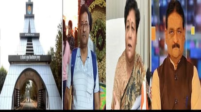 प्रोफेसर सच्चिदानंद शुक्ला, राज्यपाल अनुसुईया उइके, कांग्रेस नेता सुशील आनंद शुक्ला