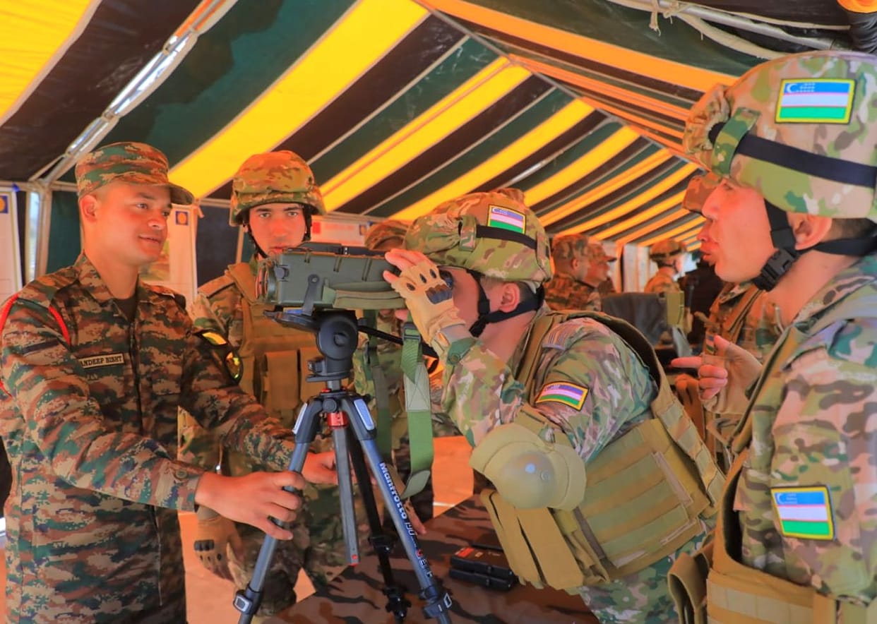 Uttarakhand India Uzbekistan Army forces Joint exercise in Pithoragarh