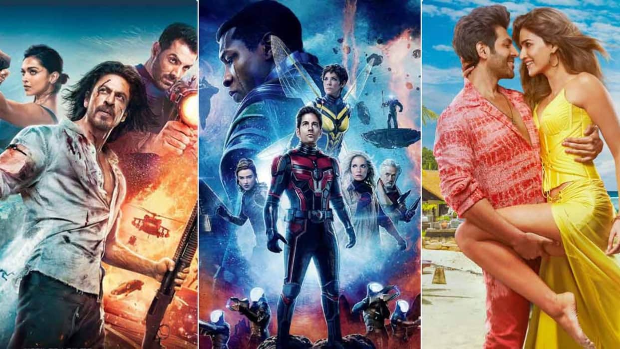 Box Office Report Kartik Aaryan Shehzada SRk Pathaan Ant Man and the Wasp: Quantumania Tuesday collection