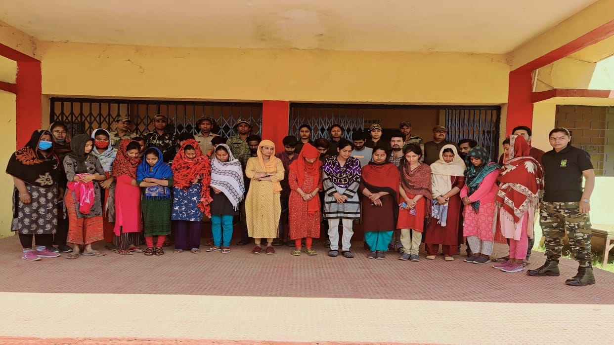 Kunda police caught online fraud gang in the name of installation of mobile tower