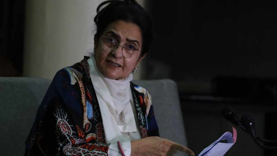 Congress MLA Kiran Choudhry press conference in Chandigarh