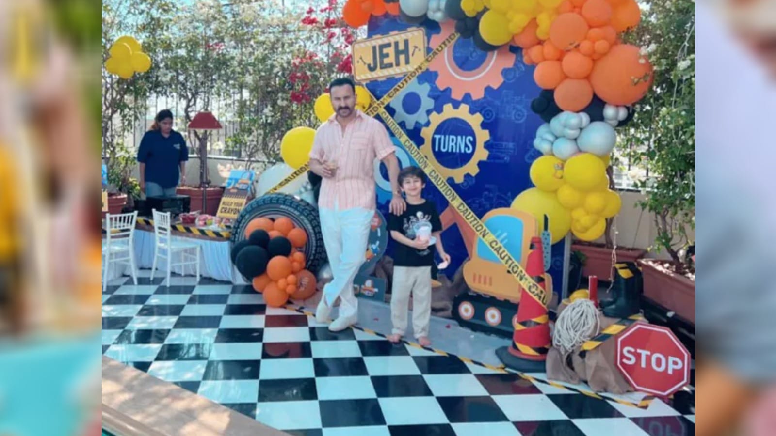 kareena kapoor saif ali khan celebrate son Jeh birthday with family and friends party photos goes viral