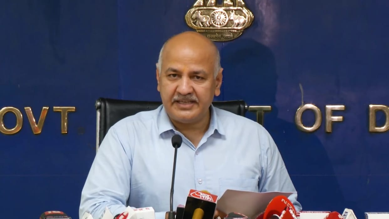 Manish Sisodia tweets on holi BJP accuses him using mobile in tihar jail ask how he get that