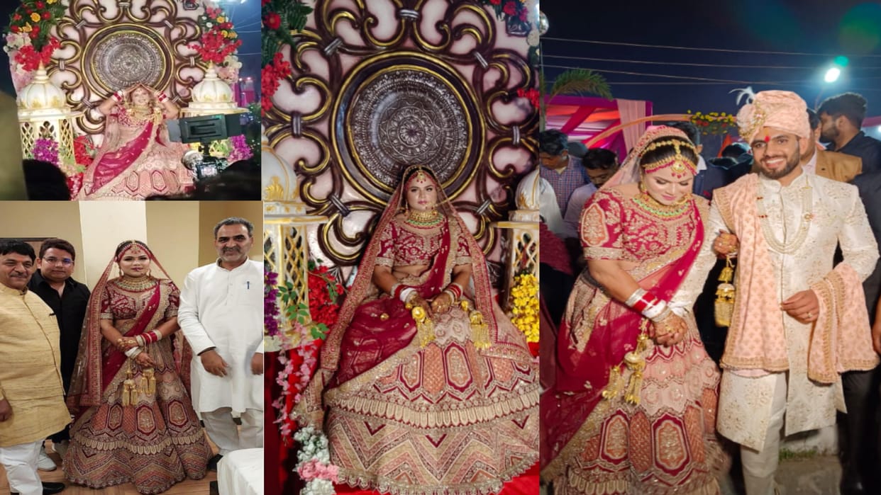 Meerut: International wrestler Divya Kakran married with Sachin Pratap Singh
