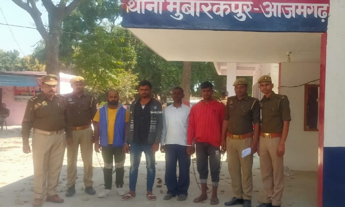Four cattle smugglers arrested in police encounter in azamgarh used to do Reiki with Scorpio
