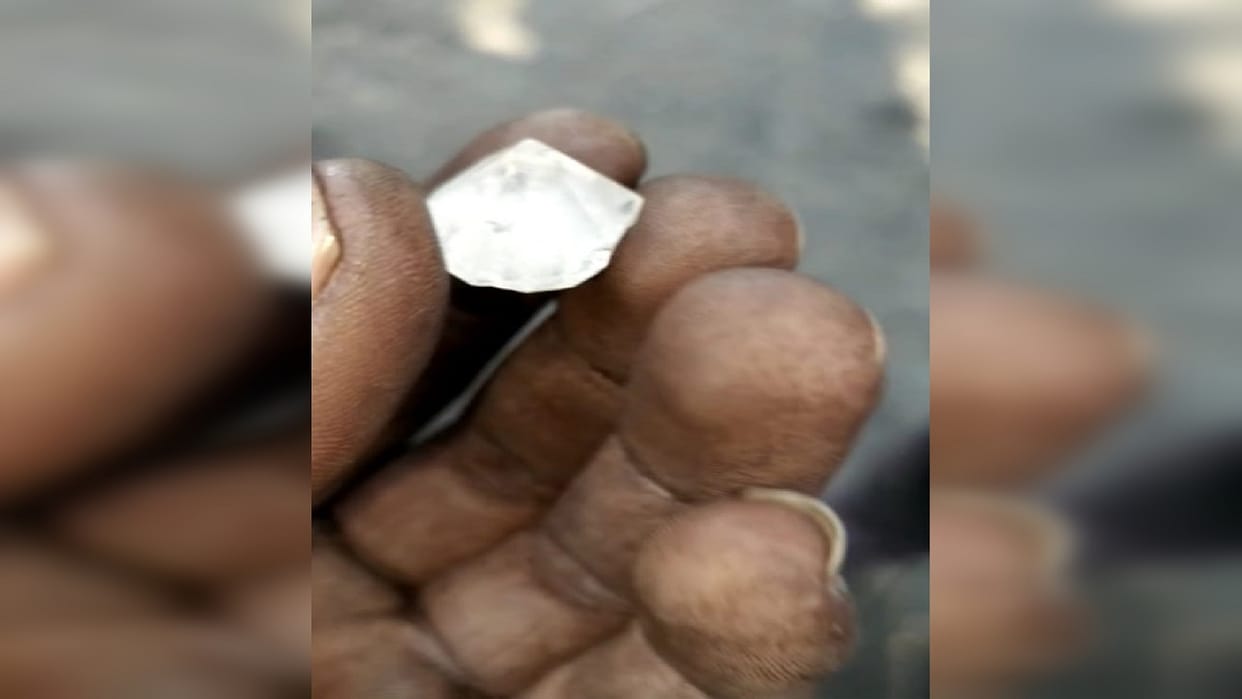 Bright stone like diamond found in coal at Parichha power plant in Jhansi