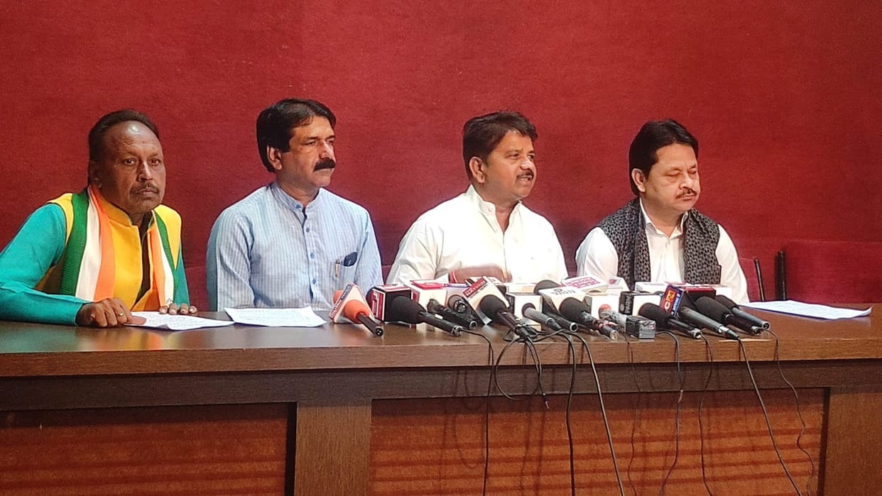 Former Home Minister Bala Bachchan said – Vikas Yatra will prove to be exit journey for BJP