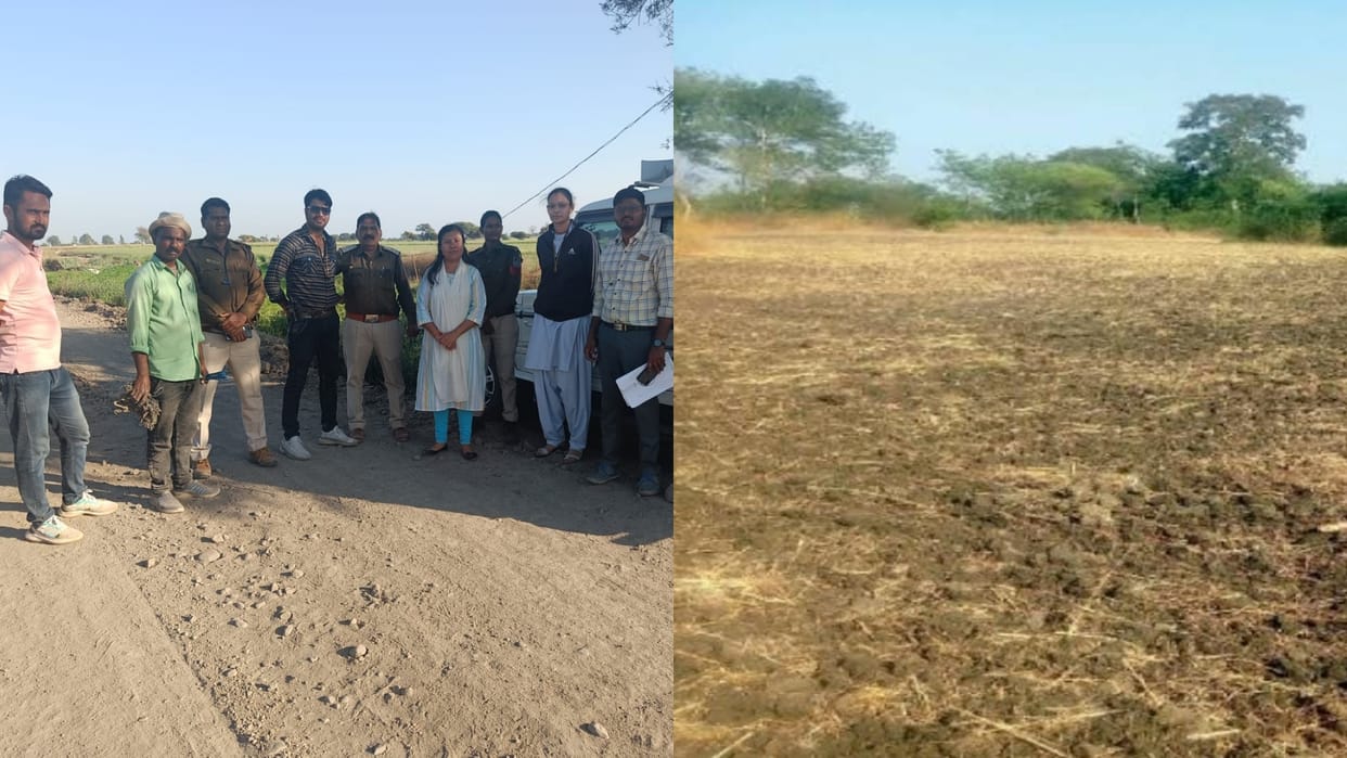 Ujjain Action against culprits by removing encroachment on land worth more than 93 lakhs