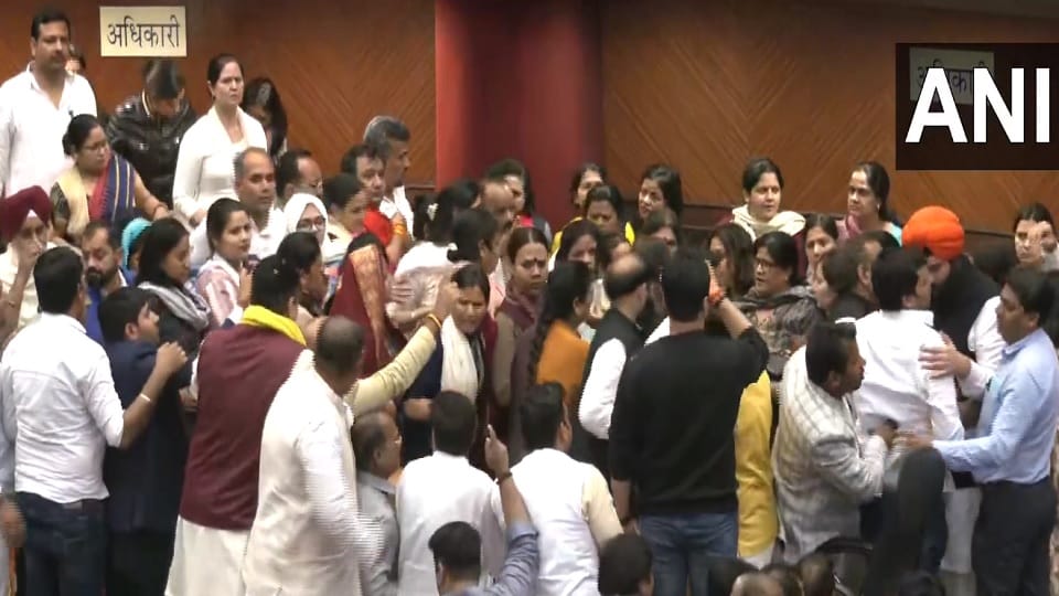 MCD Election Election of standing committee members stuck amid uproar