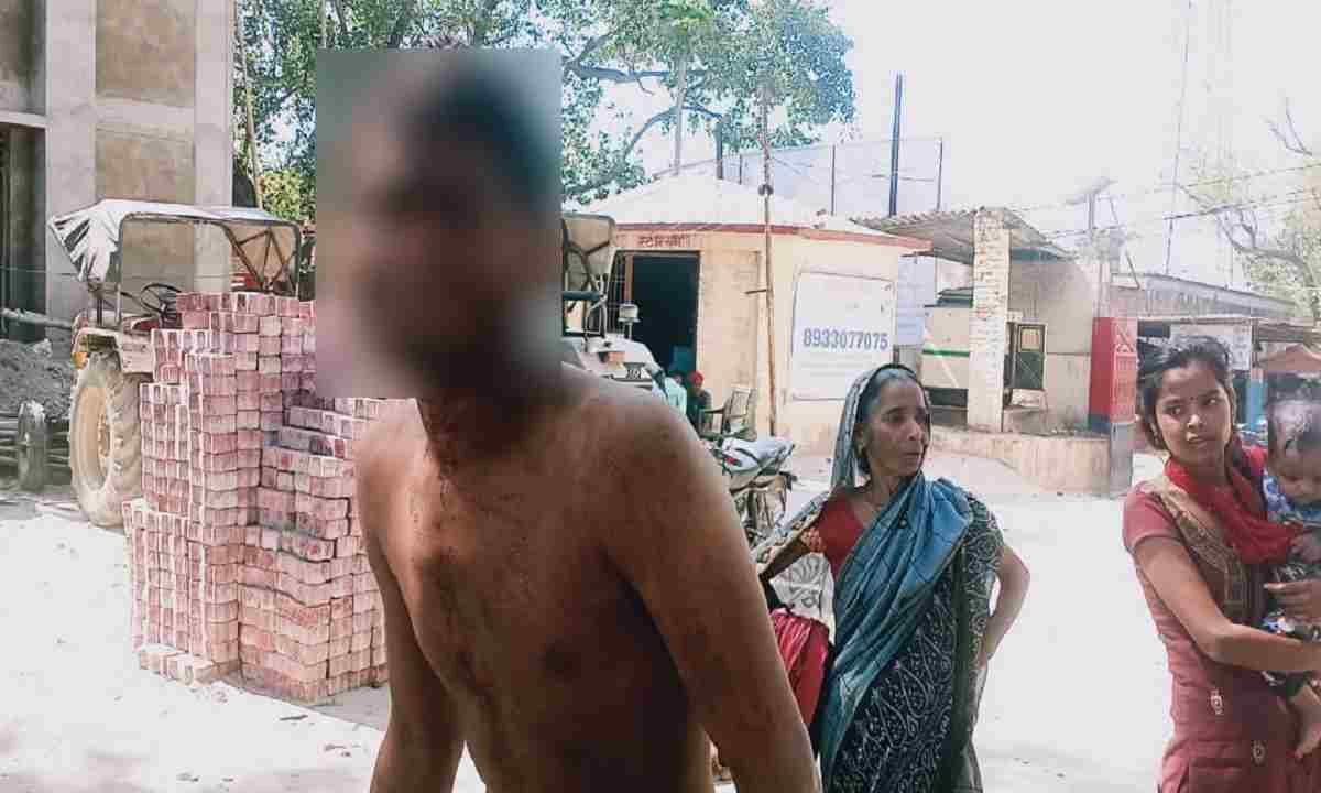 Grandfather sold land grandson was beaten fiercely after asked reason