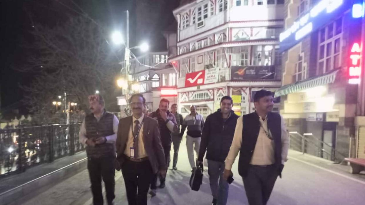 CBI raid Surprise inspection at  GPO Mallroad Shimla