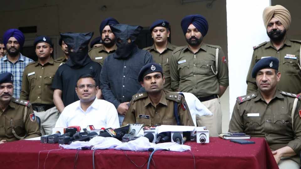Chandigarh police arrested two operatives of Bambiha gang