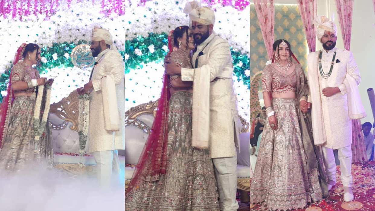 Boxer Pooja Bohra marries  Akash Marriage Photos