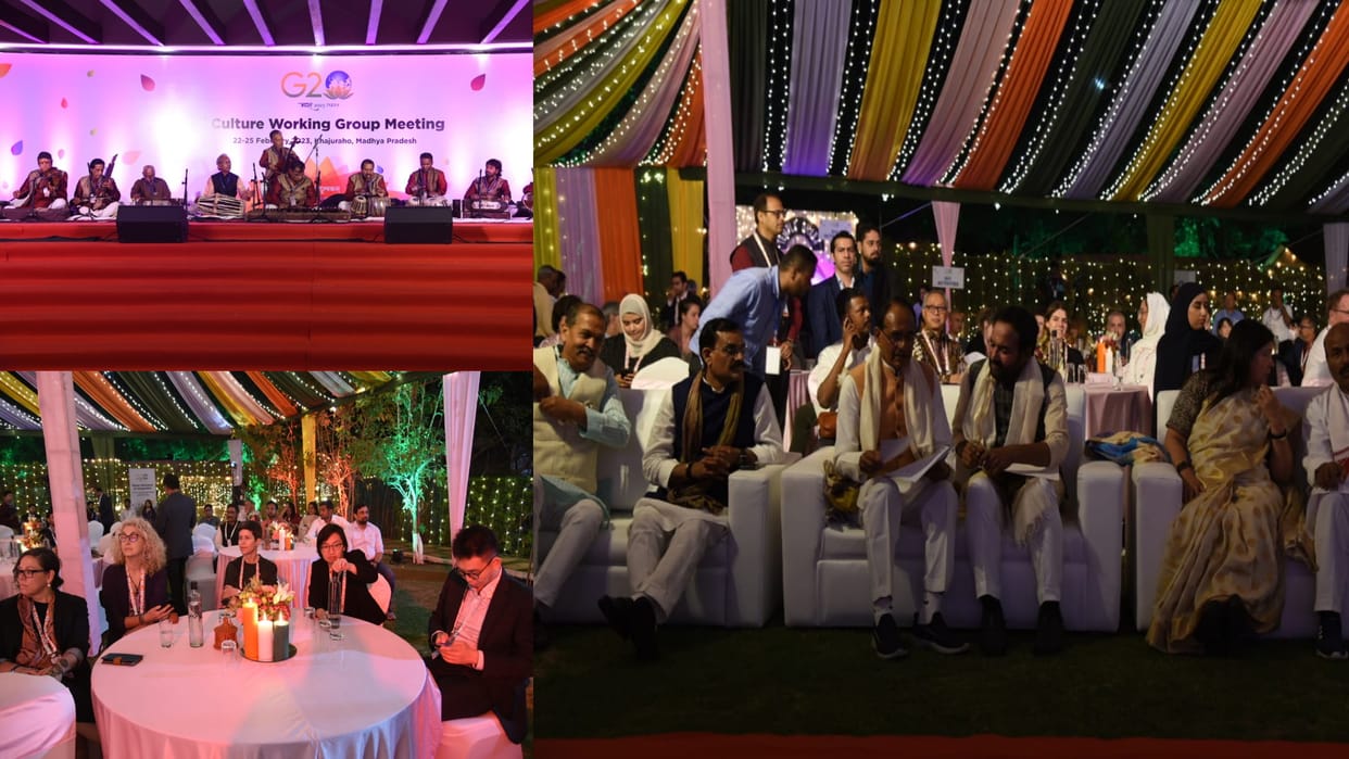 Union culture minister g kishan reddy says khajuraho shilpgram is now in north central cultural centre prayagr