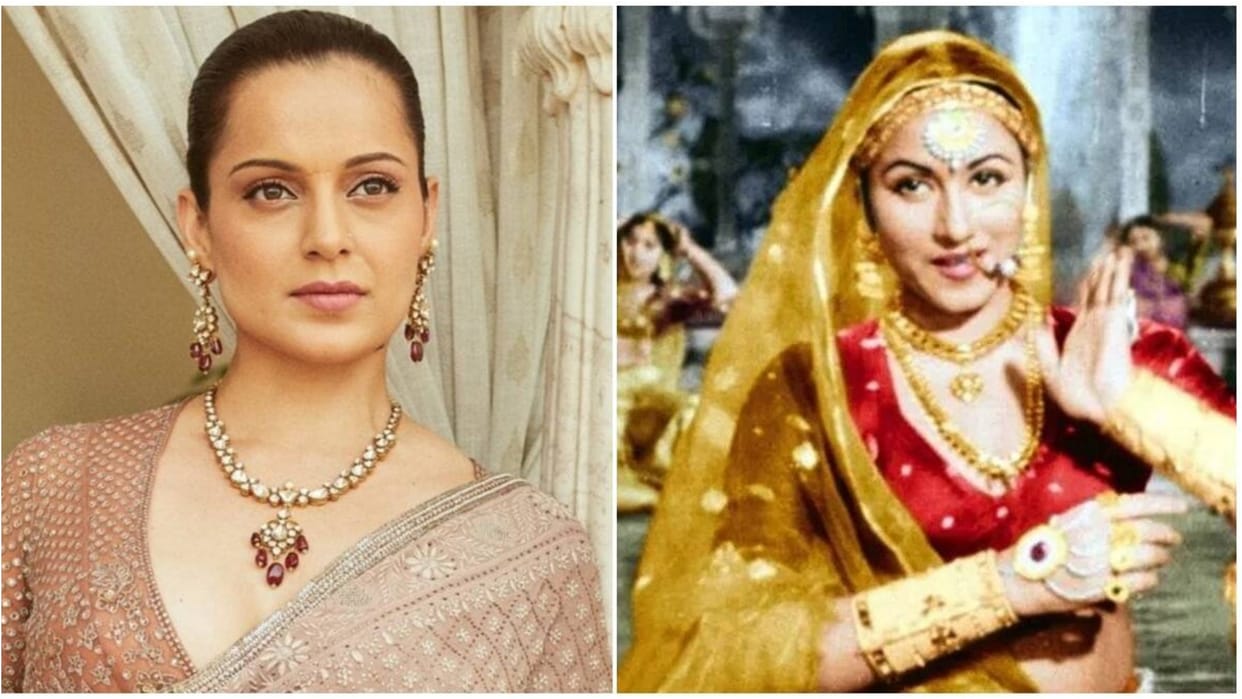 Kangana Ranaut shared series of throwback photos said she looked like replica of Madhubala in her younger days