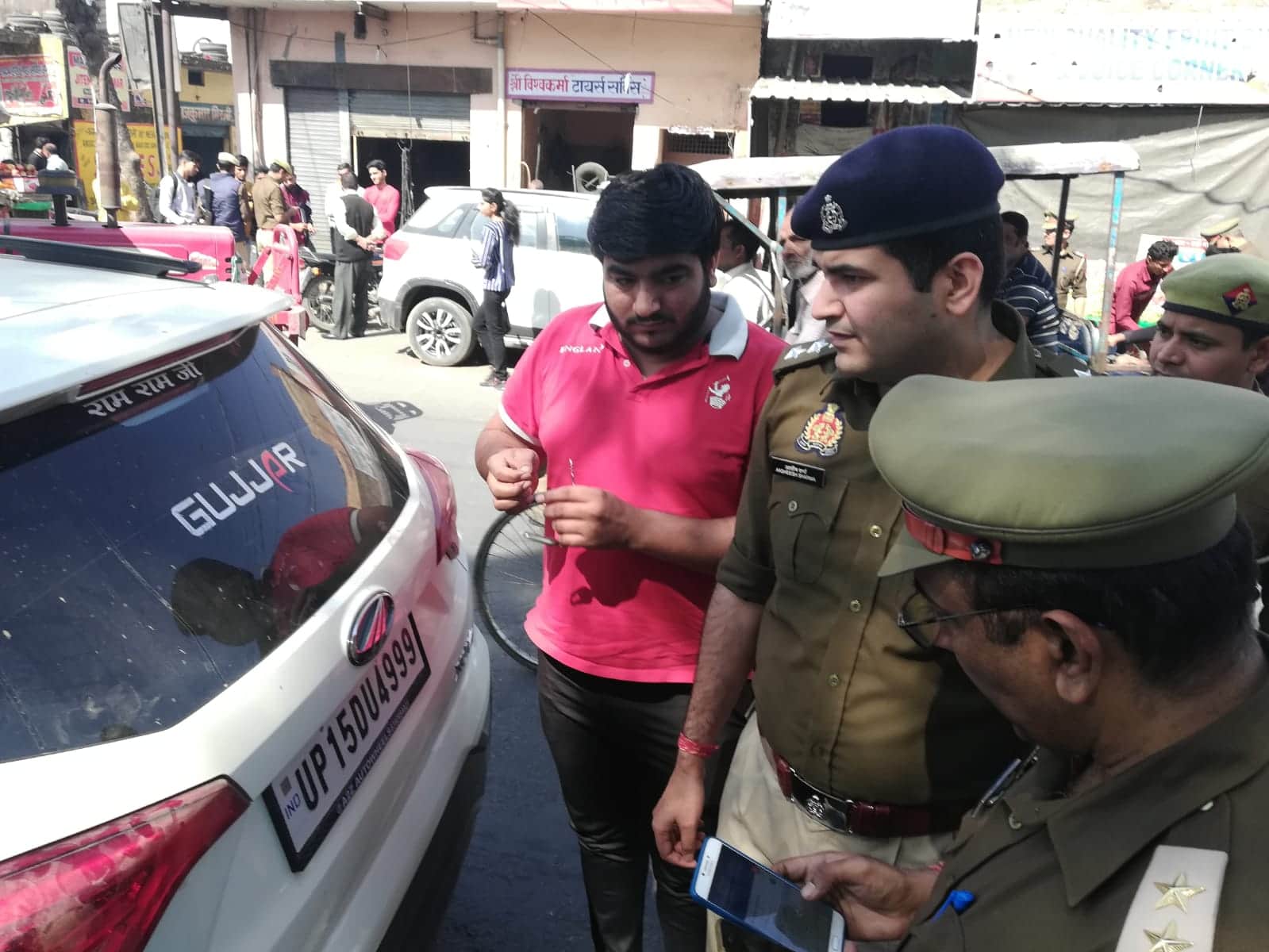 Vehicle checking campaign in the countryside, challan of 103