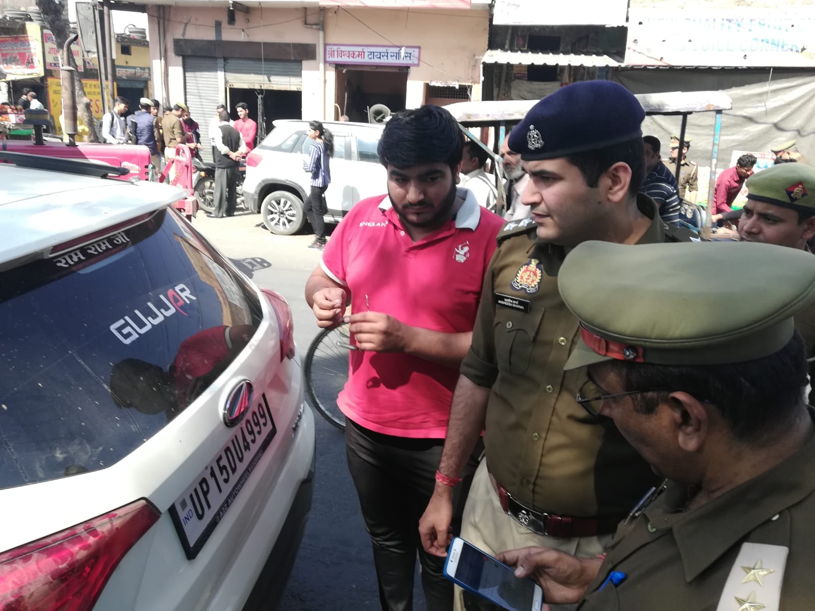 Vehicle checking campaign in the countryside, challan of 103