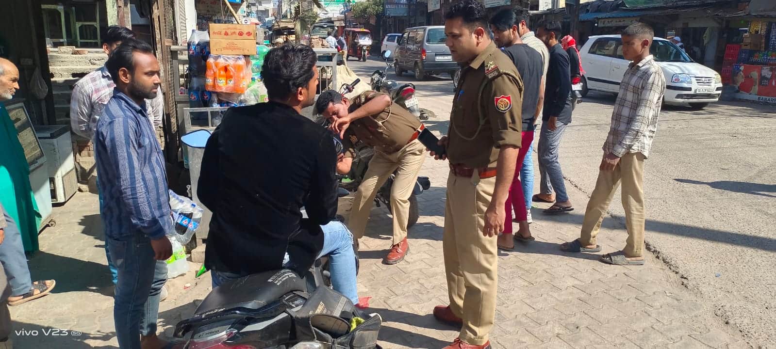 Vehicle checking campaign in the countryside, challan of 103