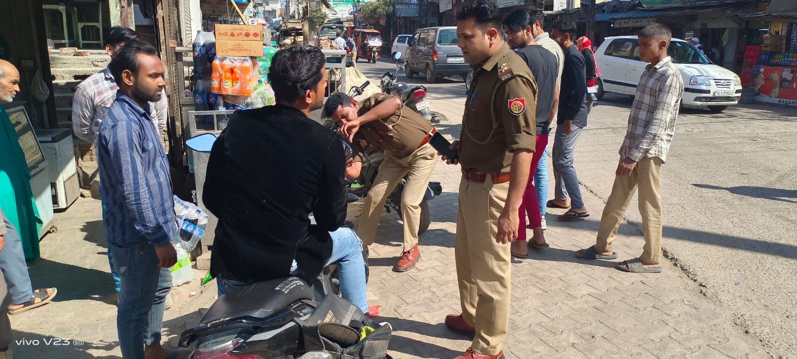 Vehicle checking campaign in the countryside, challan of 103