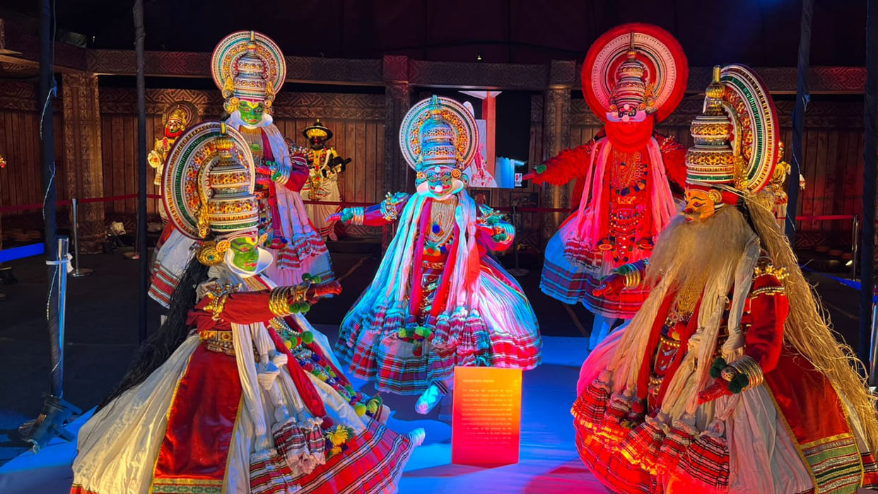 Khajuraho Dance Festival exhibition became the center of attraction, introducing art lovers to dance ornaments
