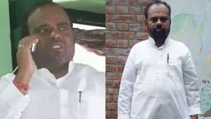 जेडीयू नेता प्रमोद चंद्रवंशी और मृतक मनोज चंद्रवंशी