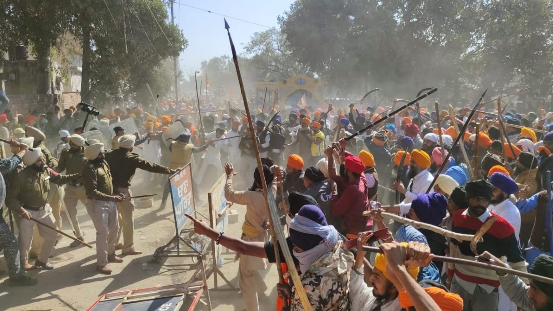 Punjab: Amritpal Singh Supporters