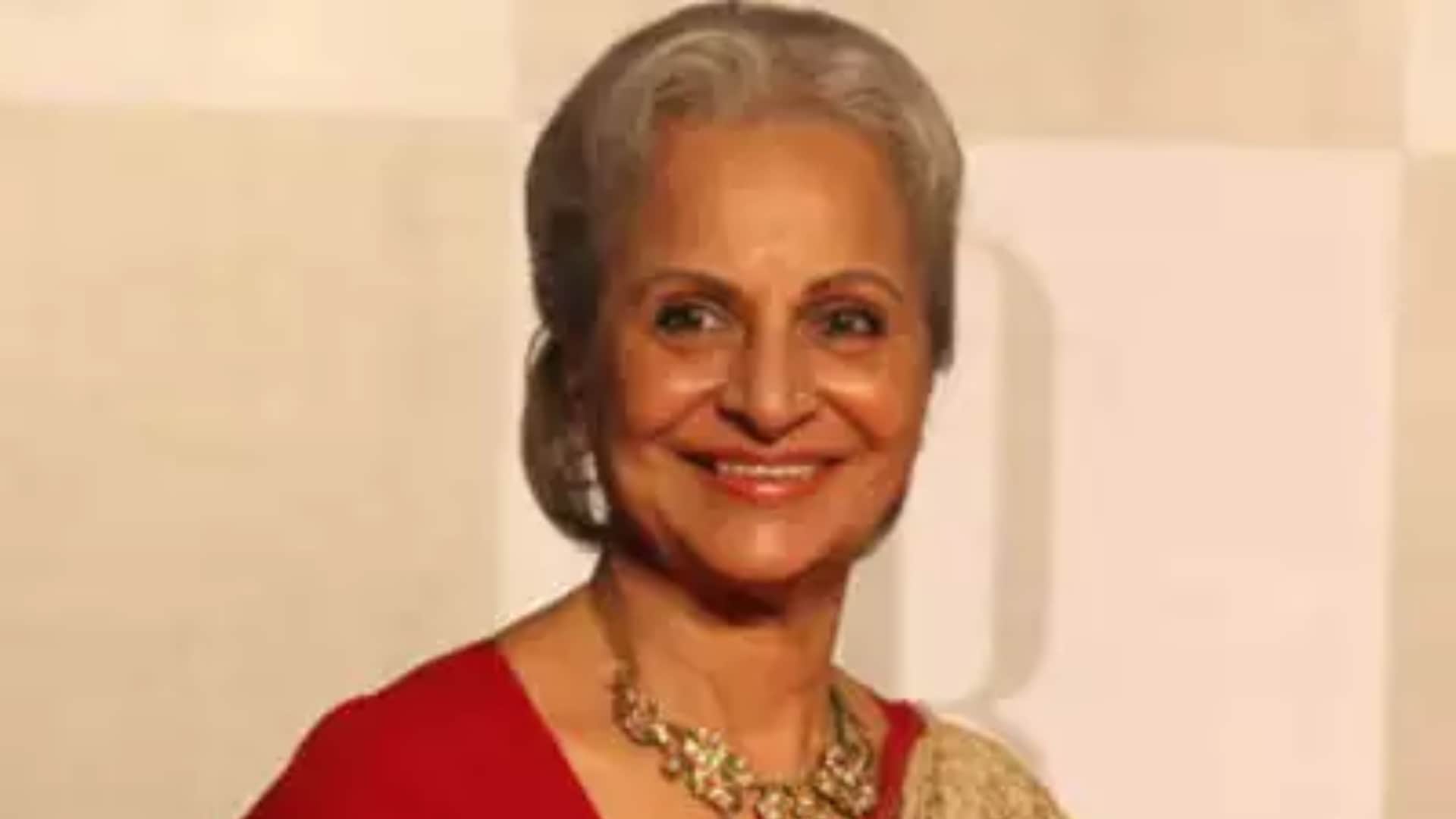 waheeda rahman reveals personal secret actress says how guru dutt told like wooden doll was asked change name