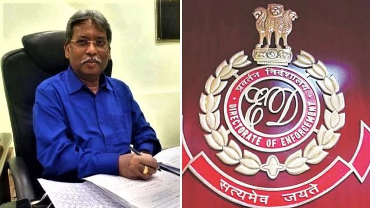Special PMLA court sends chief Engineer Rural Development Department Virendra Ram to ED remand for five days