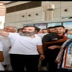 स्वामी विवेकानंद एयरपोर्ट रायपुर पहुंचे सोनिया और राहुल गांधी