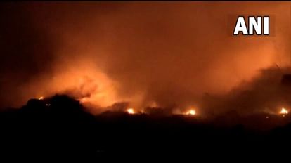 Fire In Delhi