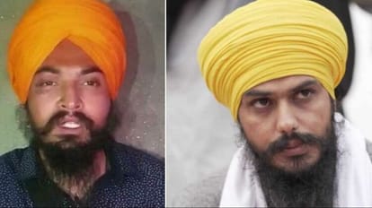 पंजाब: अमृतपाल के खिलाफ एफआईआर दर्ज कराने वाले वरिंदर को मिला गांववालों का साथ, कई वीडियो के जरिए सामने लाएगा सच वरिंदर सिंह और अमृतपाल सिंह।