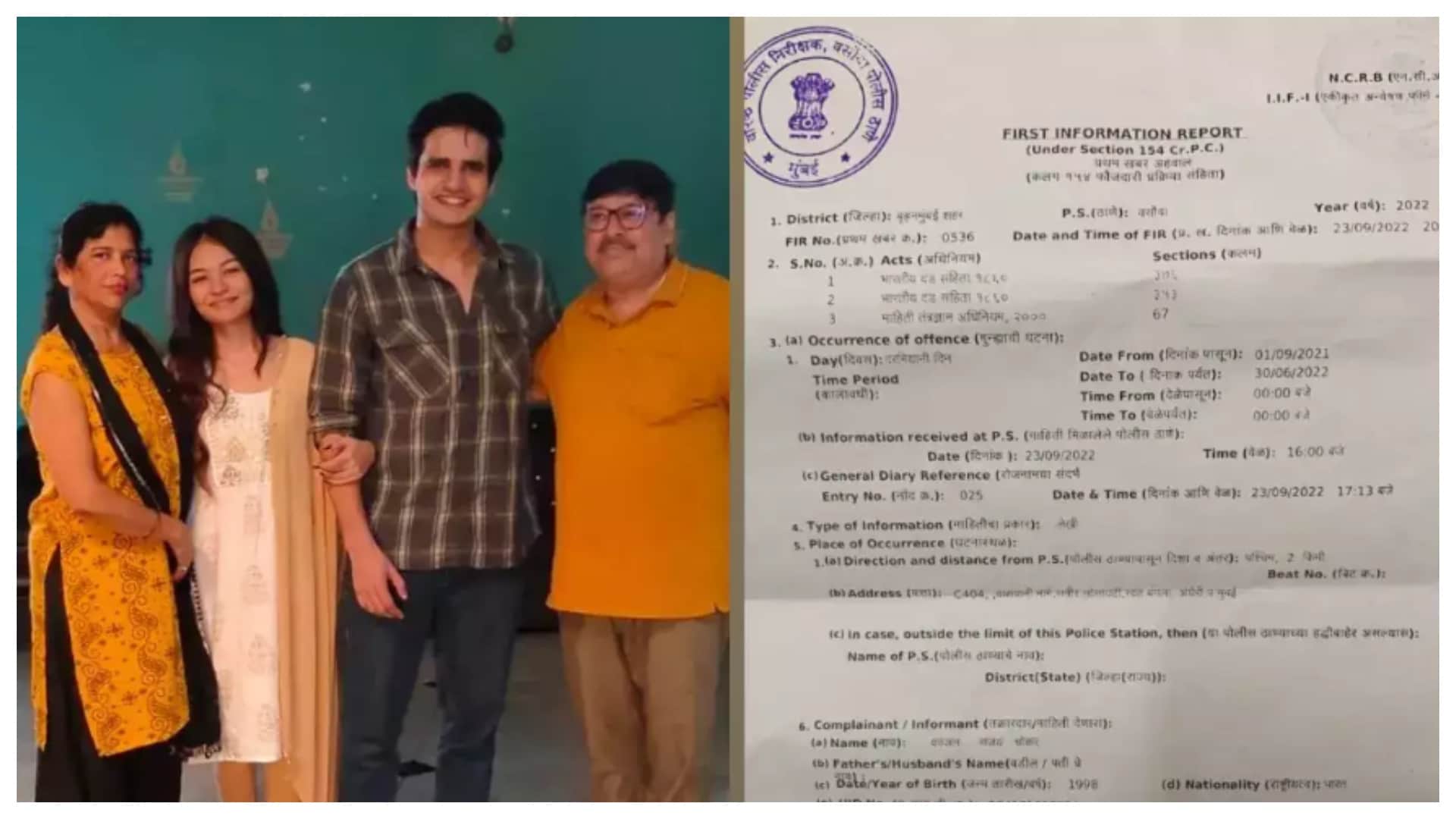 Mithai fame Aashish Bhardwaj wife and actor Kajal Chonkar accuses him of physical violence and mental abuse