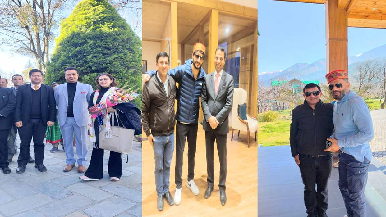 Kajol, Sunil Shetty and other bollywood stars in Manali