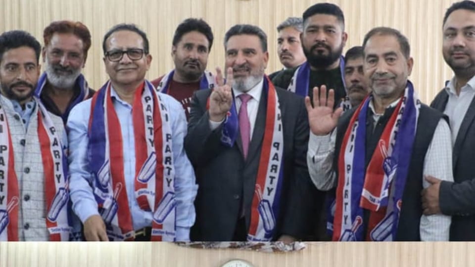 Jammu: Altaf Bukhari said Lg adminis should leave sensitive matters for elected govt