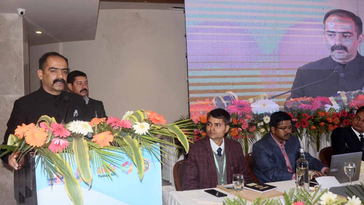 Brainstorming in Shimla on flaws in E Gram Swaraj portal, SMS should be sent to panchayat representatives befo