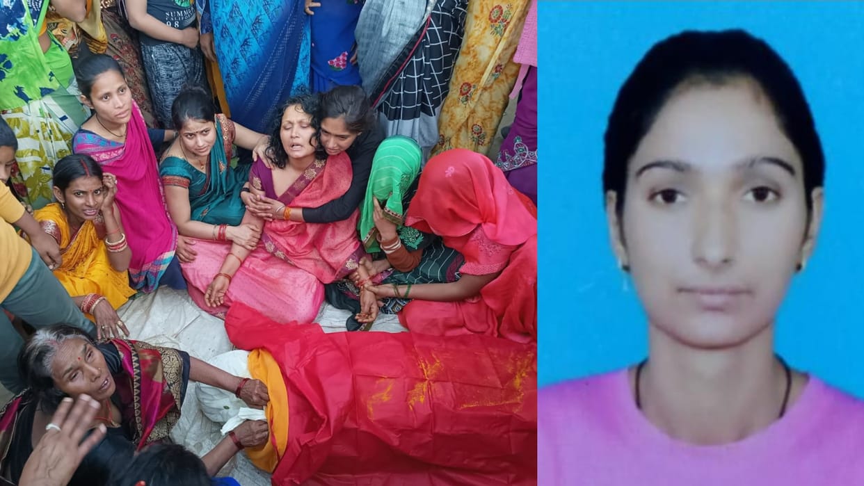 girl student killed in road accident in gida gorakhpur