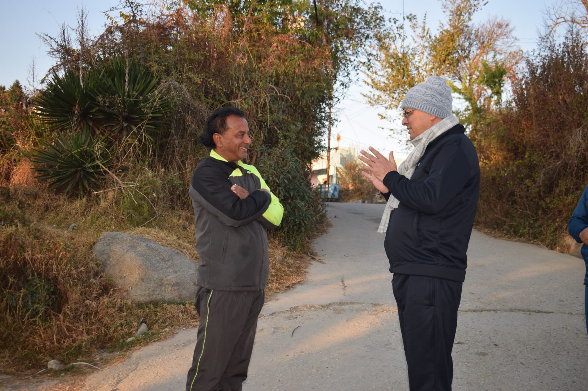 CM Dhami went on morning walk in Champawat took public feedback on development works encouraged youth