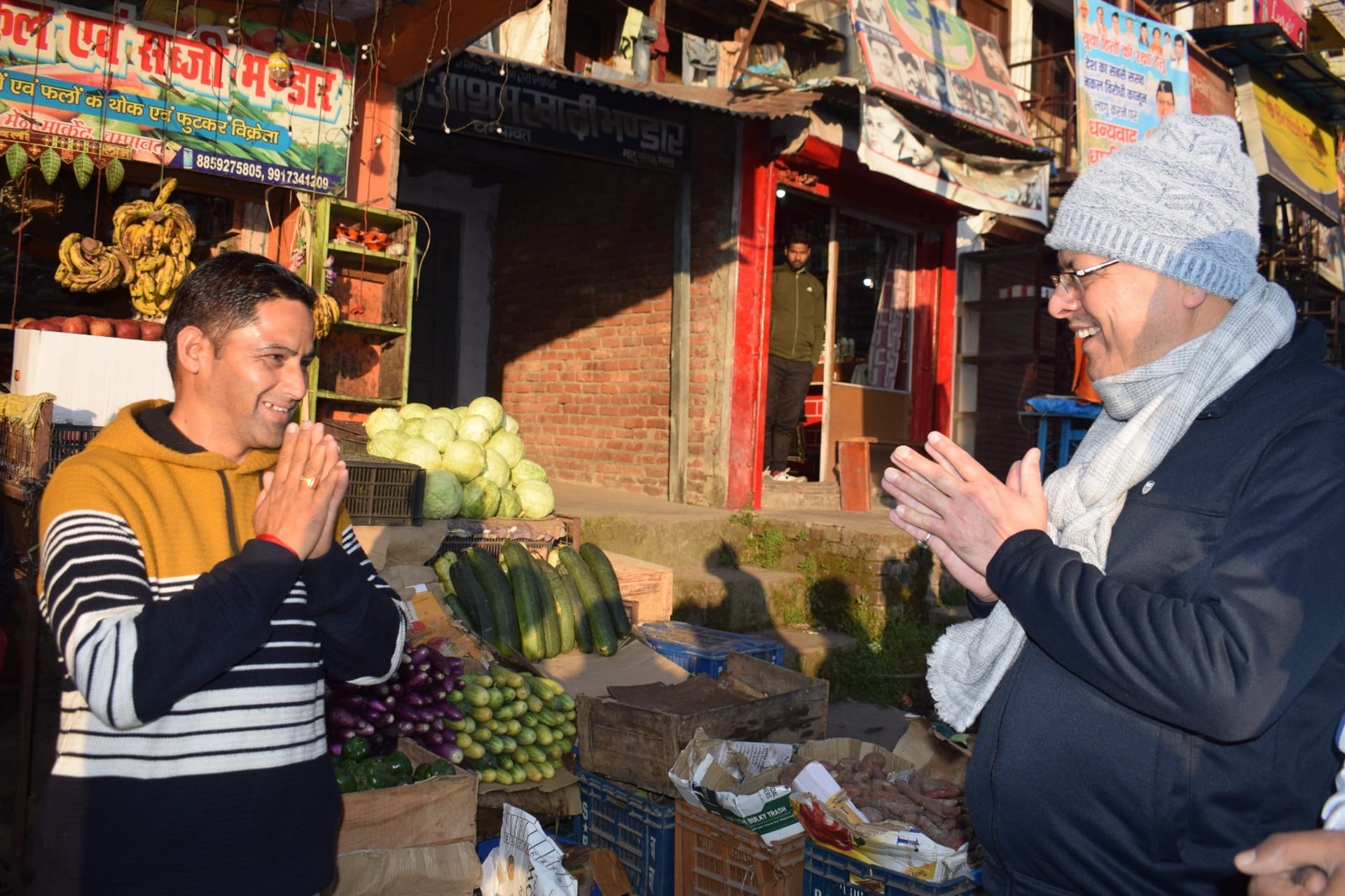 CM Dhami went on morning walk in Champawat took public feedback on development works encouraged youth