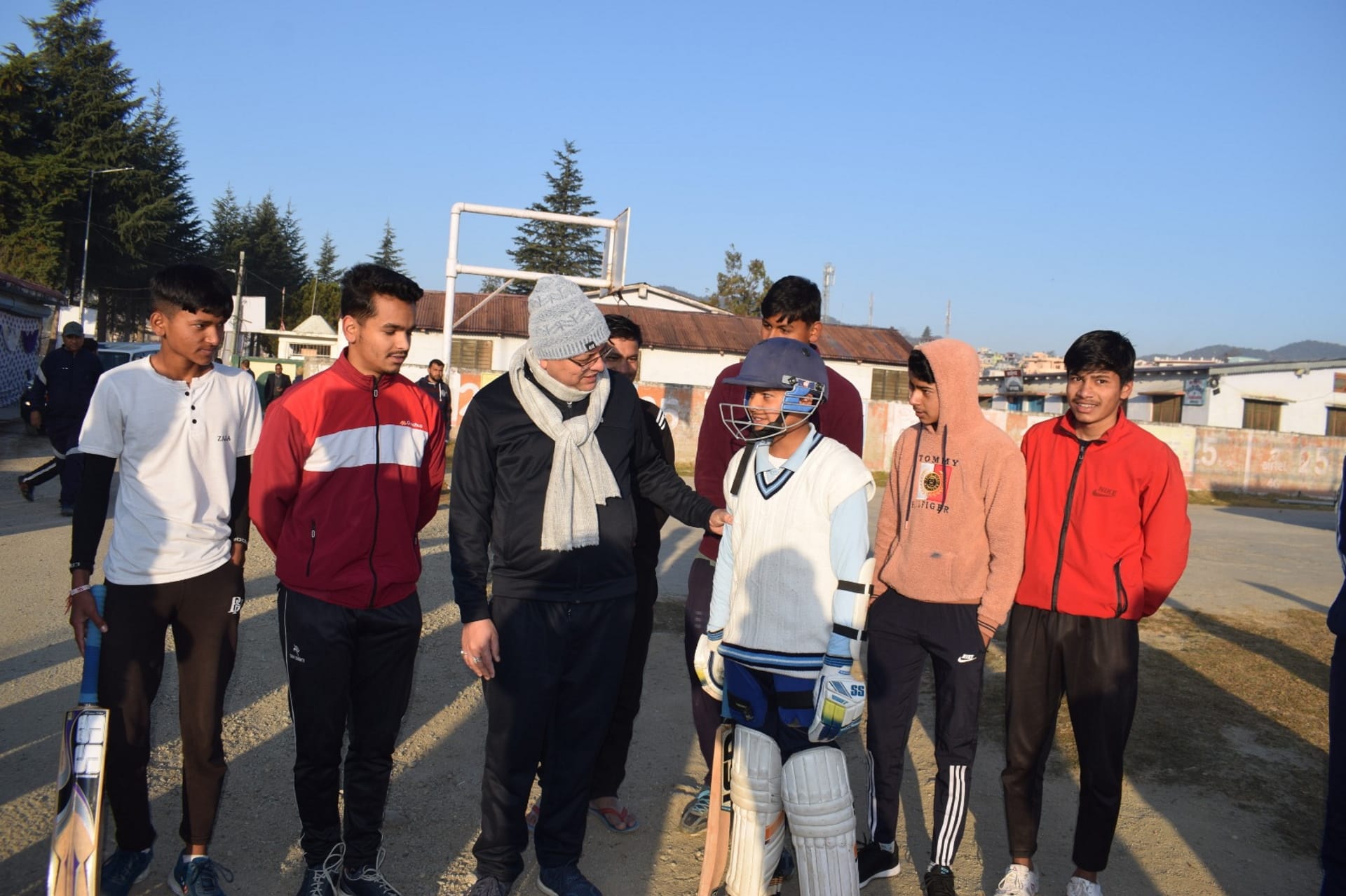 CM Dhami went on morning walk in Champawat took public feedback on development works encouraged youth